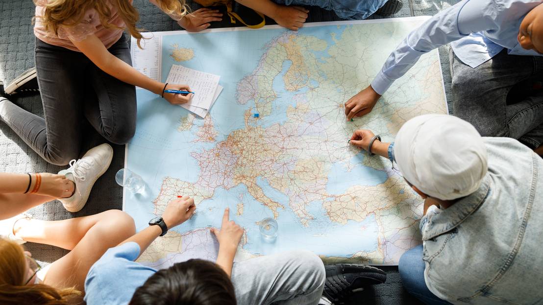 Foto von Schüler:innen.