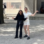 Foto von Laurel und Francesca